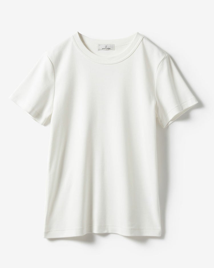  ピュアコットンスムース／半袖T 詳細画像 オフホワイト 7