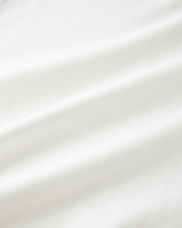 ピュアコットンスムース／5分袖T 詳細画像 オフホワイト 10