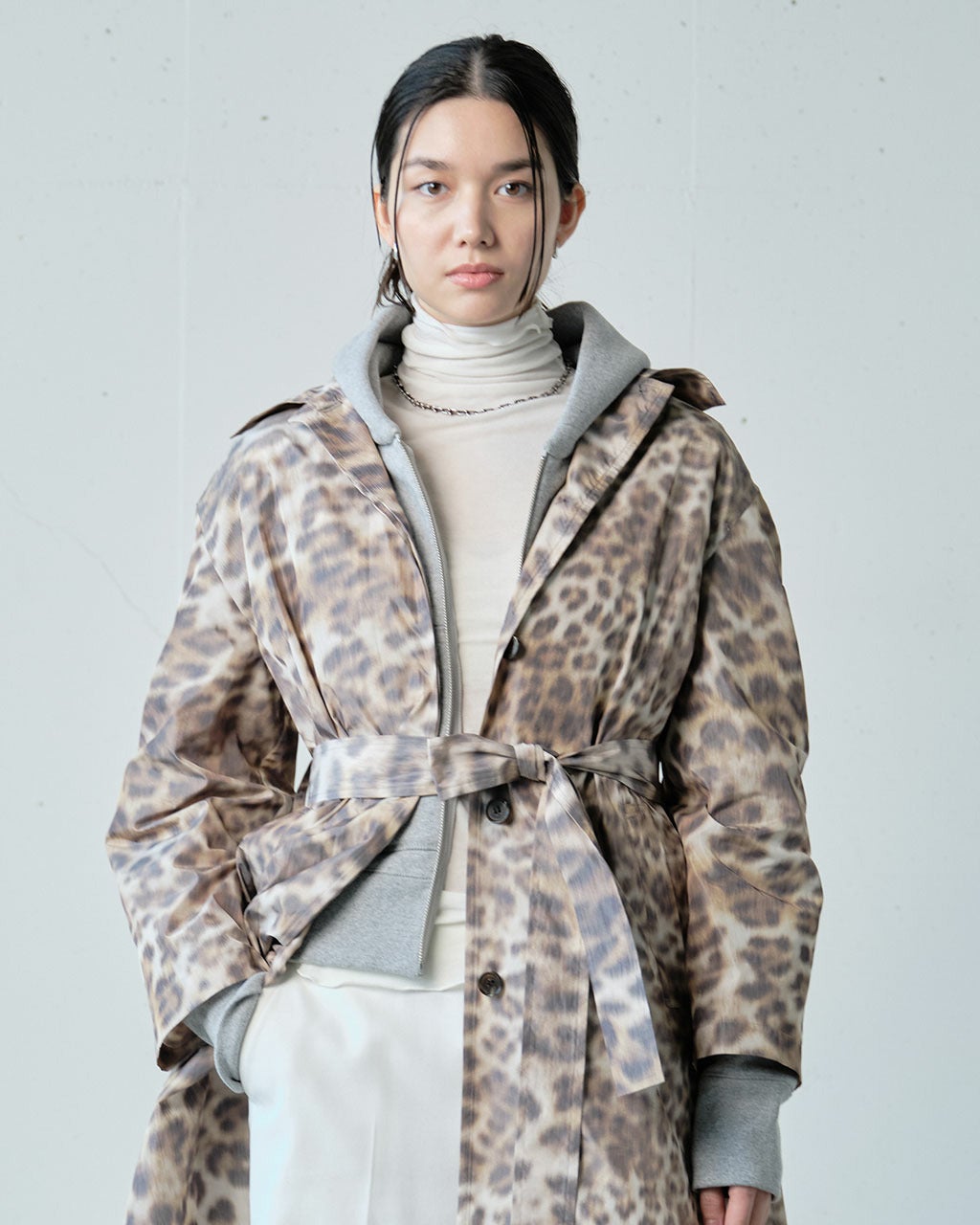 カシミヤシルク混・タートルネック/DoCLASSE