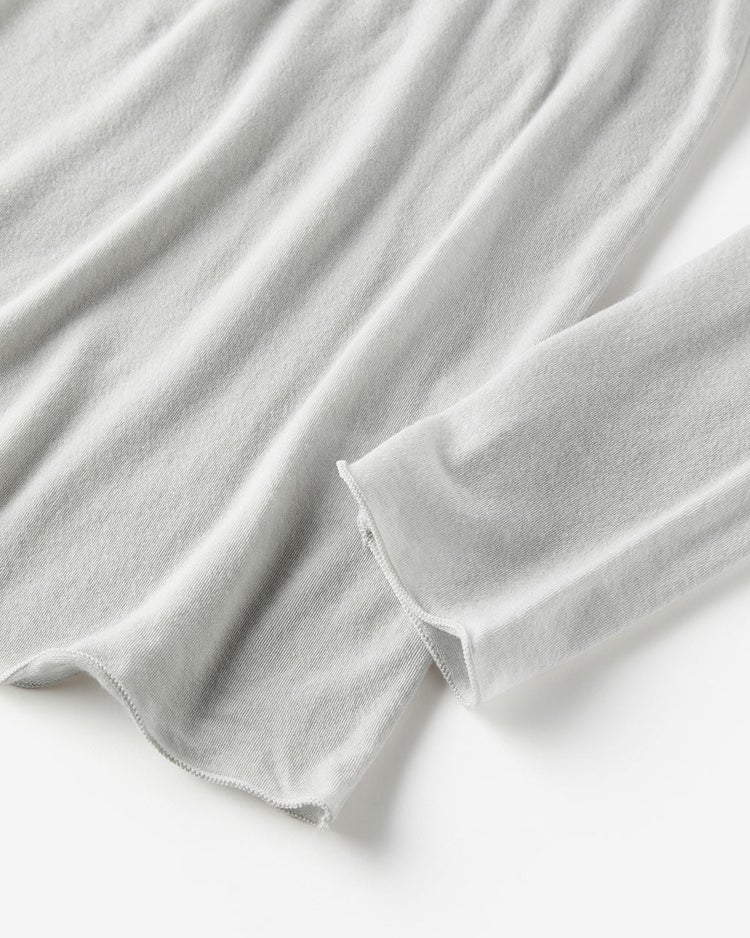 カシミヤシルク混・タートルネック 詳細画像 ライトグレー 5