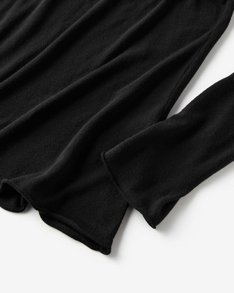 カシミヤシルク混・タートルネック 詳細画像 ブラック 8