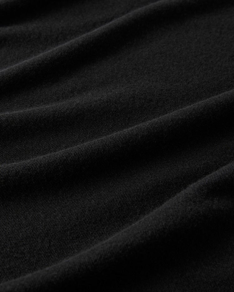 カシミヤシルク混・クルーネック 詳細画像 ブラック 7
