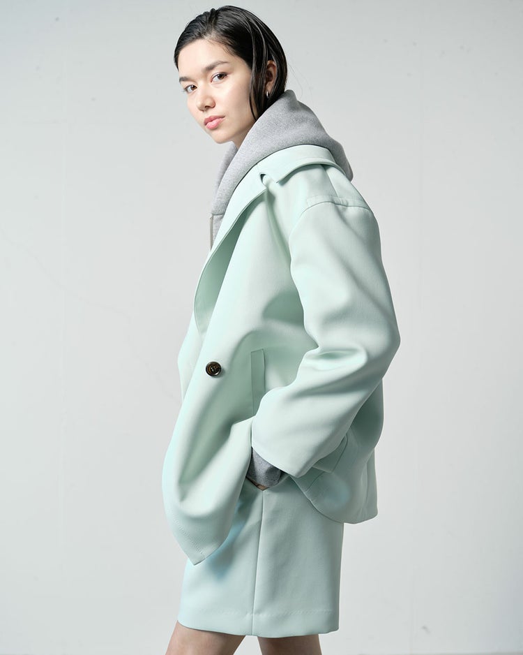 マトラッセクロス・モダンピーコート 詳細画像 アップル 2