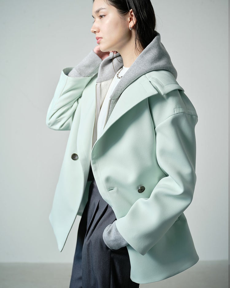 マトラッセクロス・モダンピーコート 詳細画像 アップル 5