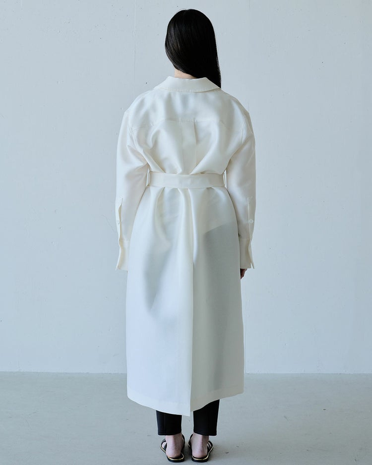 オクタダブルクロス・ドレスコート 詳細画像 ホワイト 4