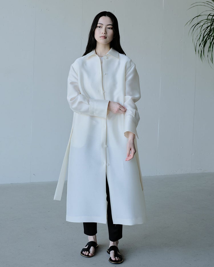 オクタダブルクロス・ドレスコート 詳細画像 ホワイト 8