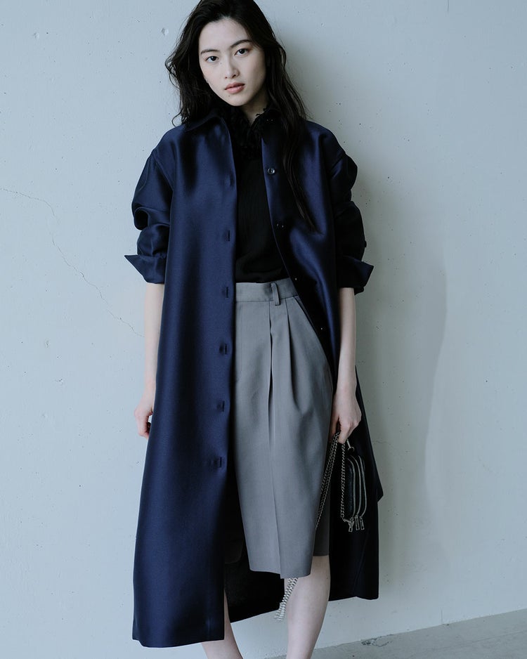 オクタダブルクロス・ドレスコート 詳細画像 ネイビー 6