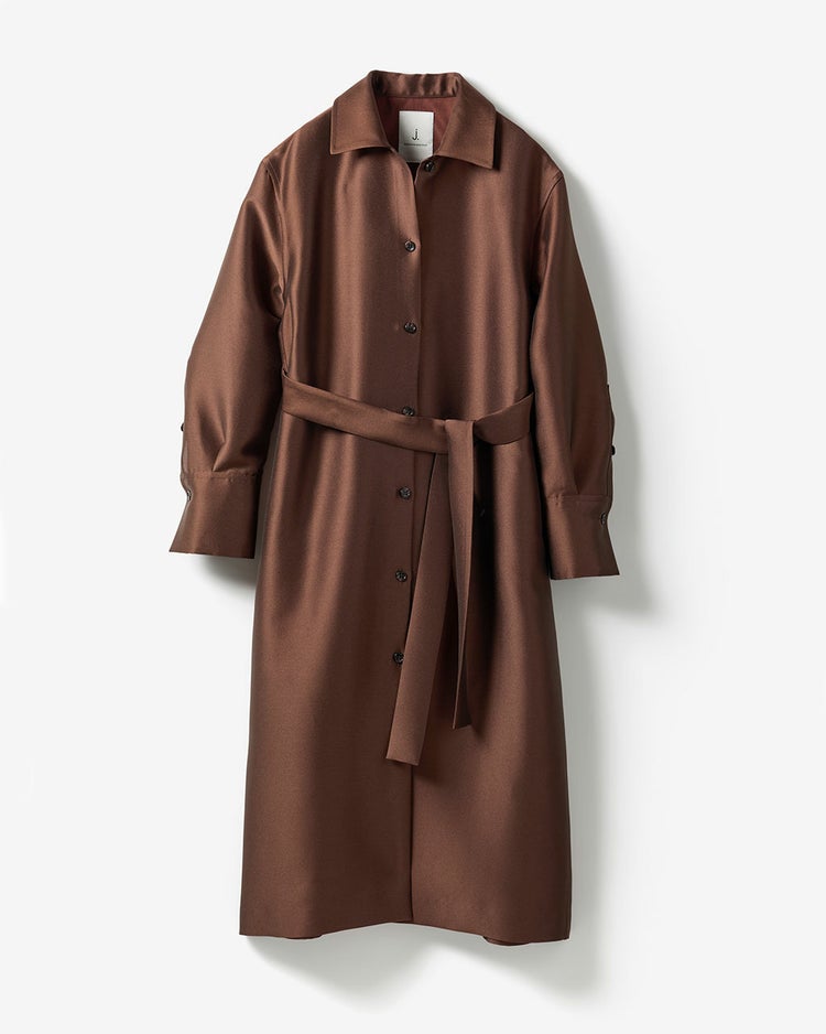 オクタダブルクロス・ドレスコート 詳細画像 ブラウン 7