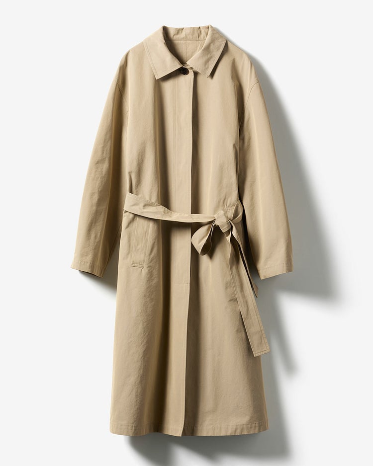 イタリアンシャンブレー・ライトトレンチコート 詳細画像 ベージュ 10
