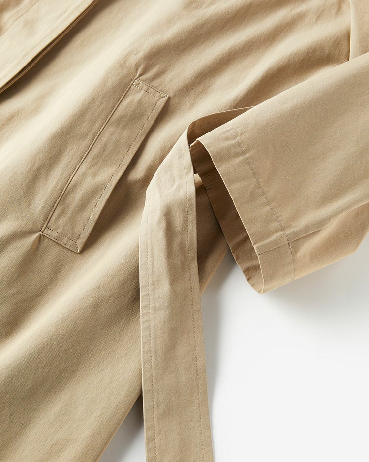 イタリアンシャンブレー・ライトトレンチコート 詳細画像 ベージュ 7