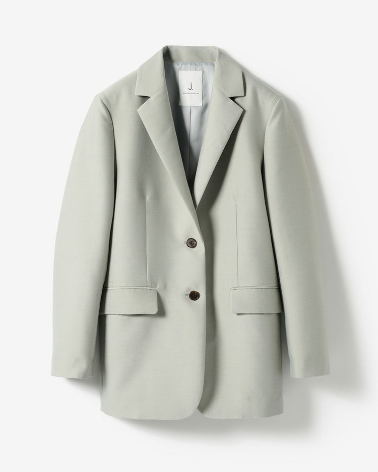 シルキーダブルフェイス・シングルジャケット 詳細画像 ミントグリーン 10