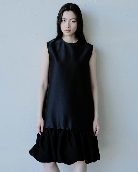 オクタダブルクロス・ギャザーバルーンドレス