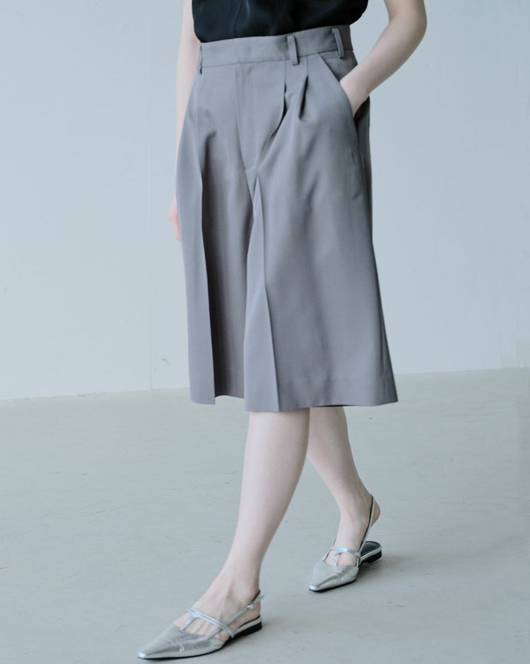 ドライタッチツイル・ハーフパンツ 詳細画像 グレー 4