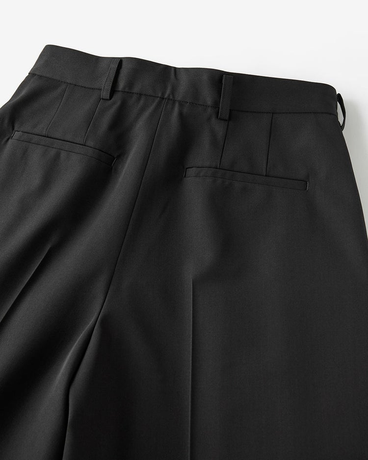 ドライタッチツイル・ハーフパンツ 詳細画像 ブラック 2