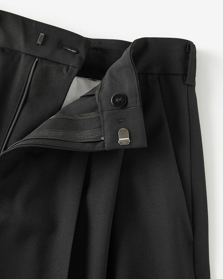 ドライタッチツイル・ハーフパンツ 詳細画像 ブラック 3