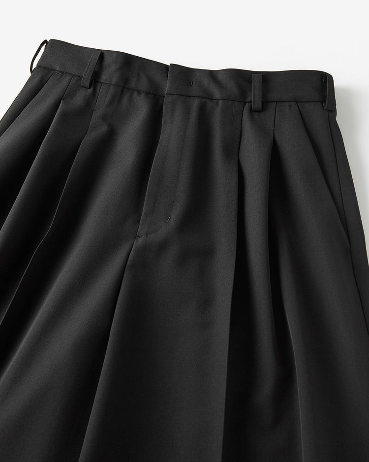 ドライタッチツイル・ハーフパンツ 詳細画像 ブラック 4