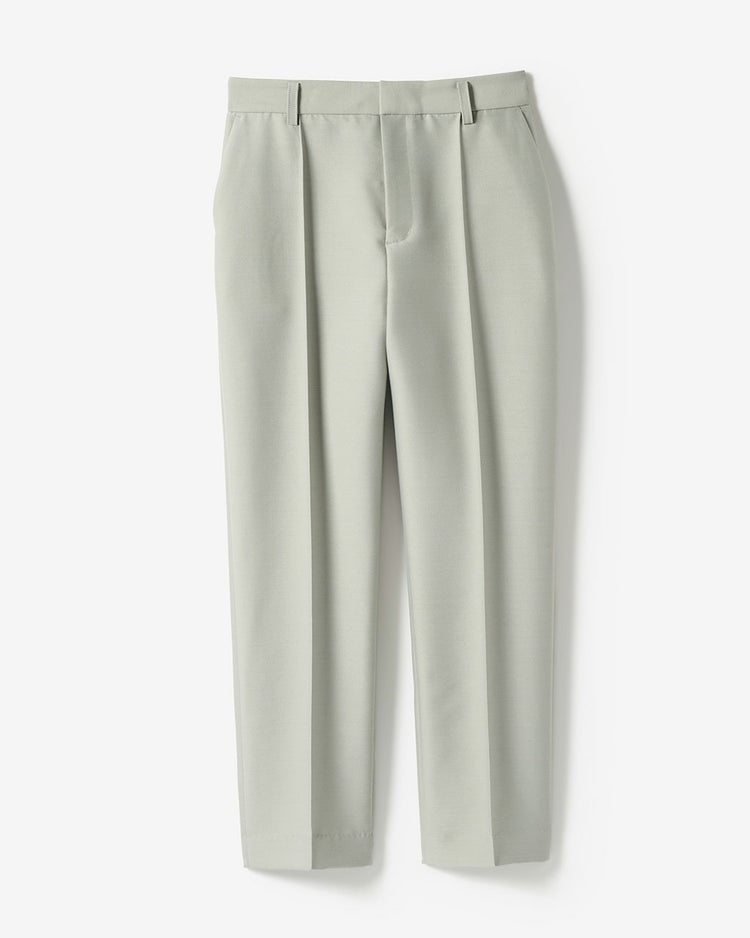 シルキーダブルフェイス・テーパードパンツ 詳細画像 ミントグリーン 10