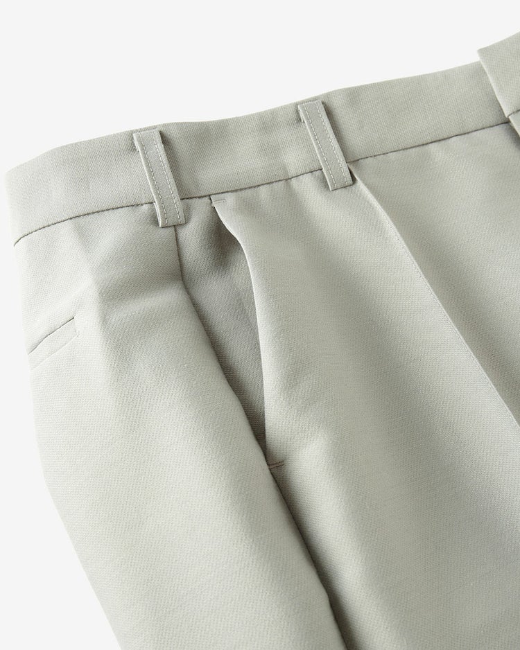 シルキーダブルフェイス・テーパードパンツ 詳細画像 ミントグリーン 7