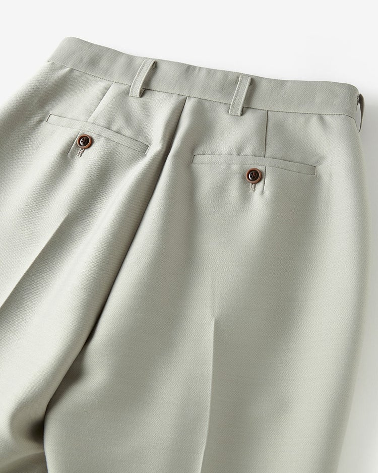 シルキーダブルフェイス・テーパードパンツ 詳細画像 ミントグリーン 8