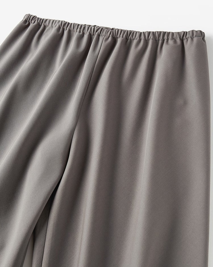 ドライタッチツイル・バイアスワイドパンツ 詳細画像 グレー 6