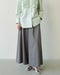 ドライタッチツイル・ロングキュロットパンツ 詳細画像