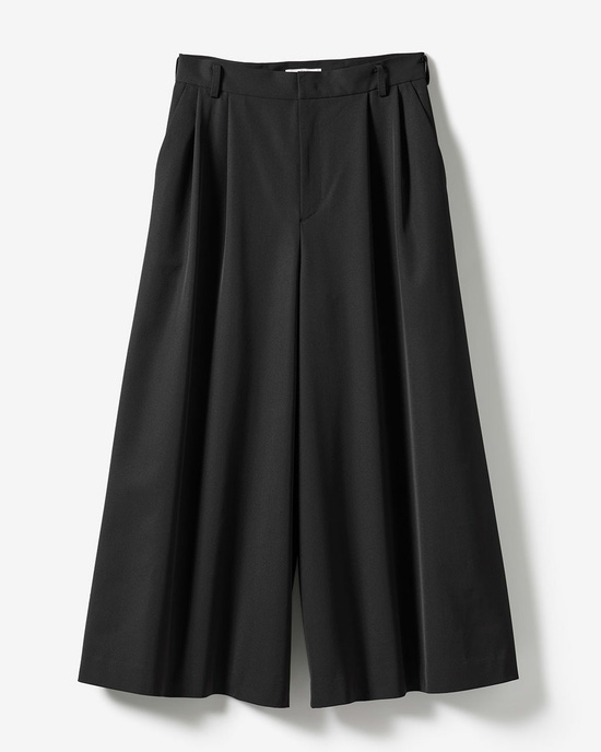 ドライタッチツイル・ロングキュロットパンツ