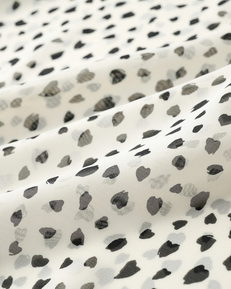 シフォンジョーゼット・ワイドパンツ 詳細画像 ホワイト 6