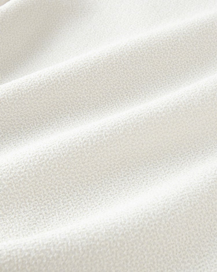 コットン混ツイード・コンパクトブラウス 詳細画像 ホワイト 9