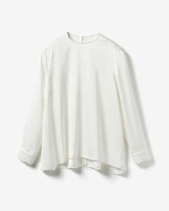 ダブルサテン・Tブラウス