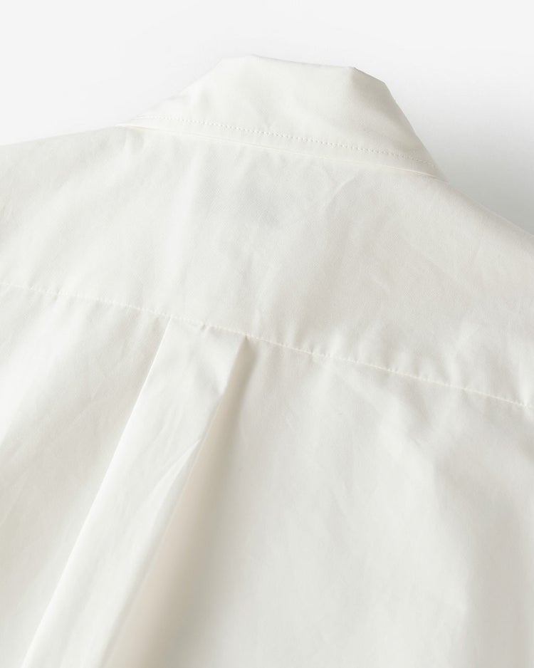 高密度タイプライター・フリルシャツ 詳細画像 ホワイト 4