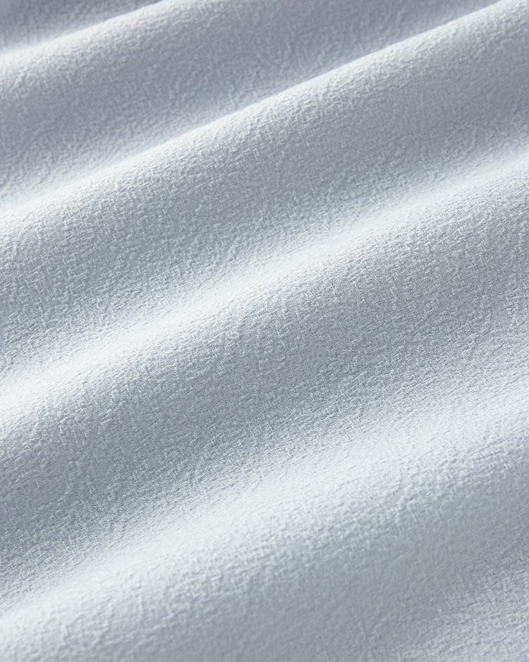 ジャカード織・袖シャーリングブラウス 詳細画像 グレー 7