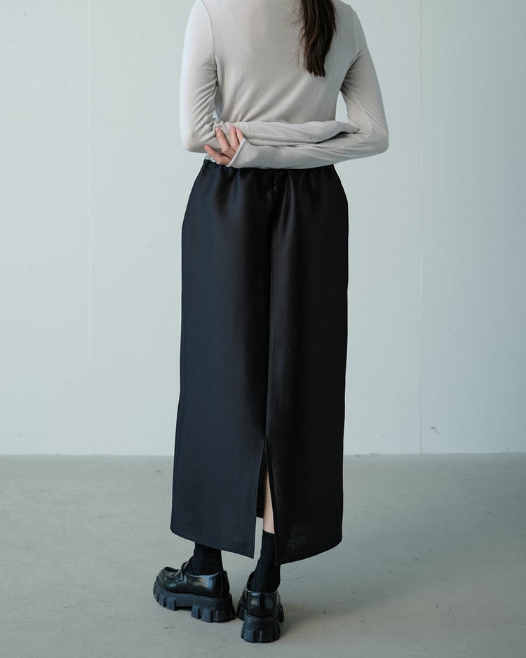 オクタダブルクロス・ナロースカート 詳細画像 ブラック 3