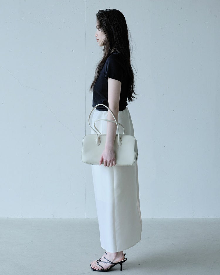 オクタダブルクロス・ナロースカート 詳細画像 アイボリー 4