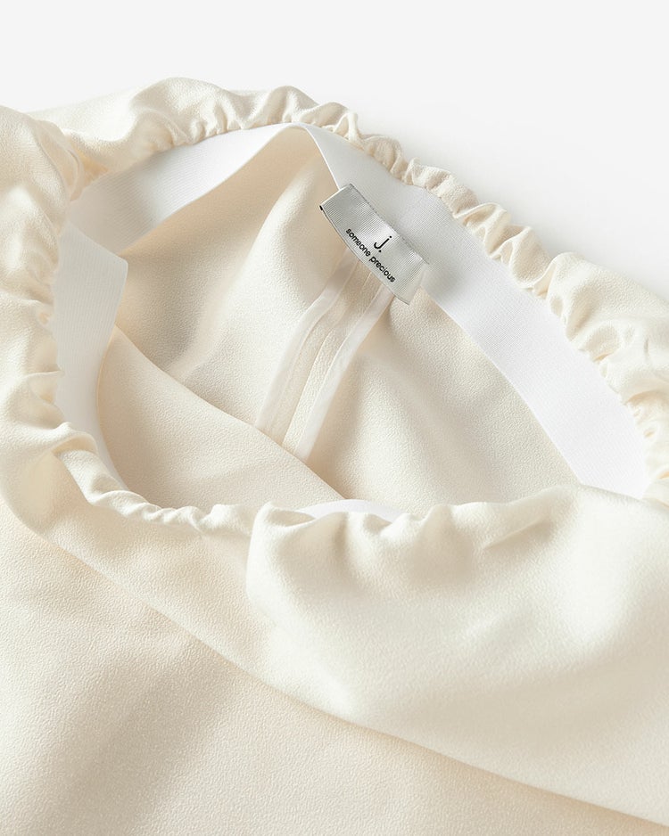 オクタダブルクロス・ナロースカート 詳細画像 アイボリー 7