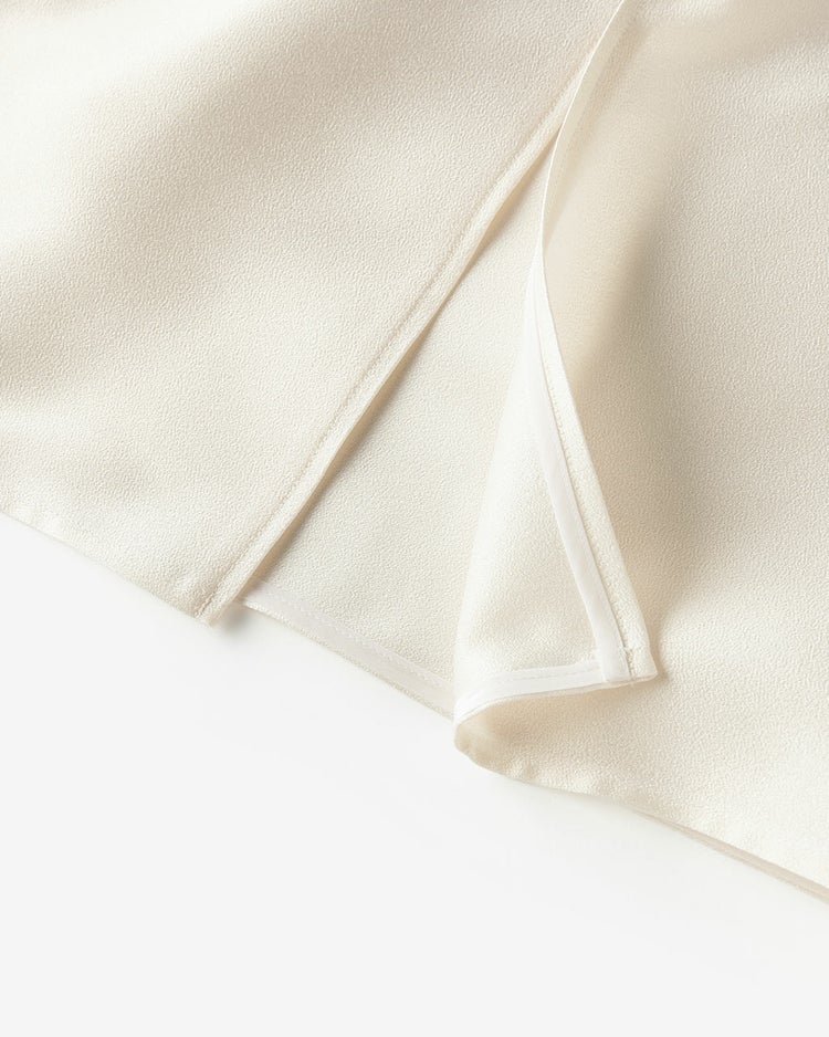 オクタダブルクロス・ナロースカート 詳細画像 アイボリー 8