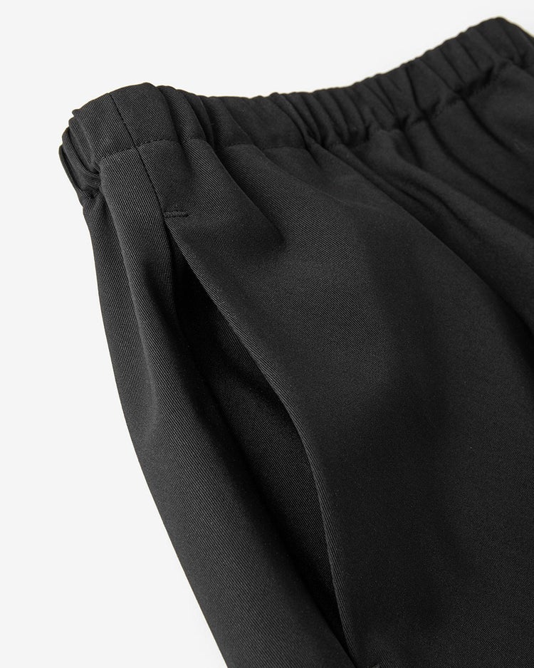 ドライタッチツイル・バイアスロングスカート 詳細画像 ブラック 6