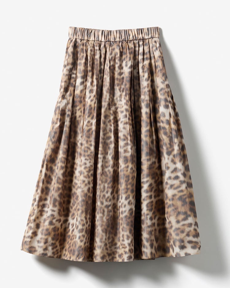 イタリアンタフタ・レオパードスカート 詳細画像 アニマル 10