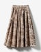 イタリアンタフタ・レオパードスカート 詳細画像