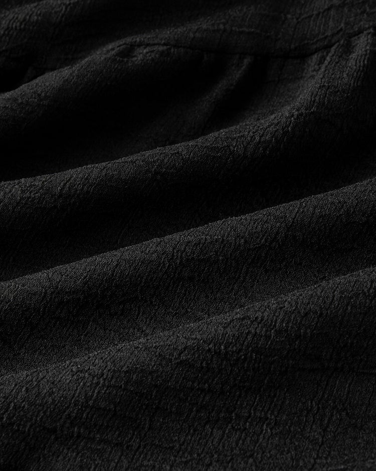 楊柳アセテート・ティアードスカート 詳細画像 ブラック 10