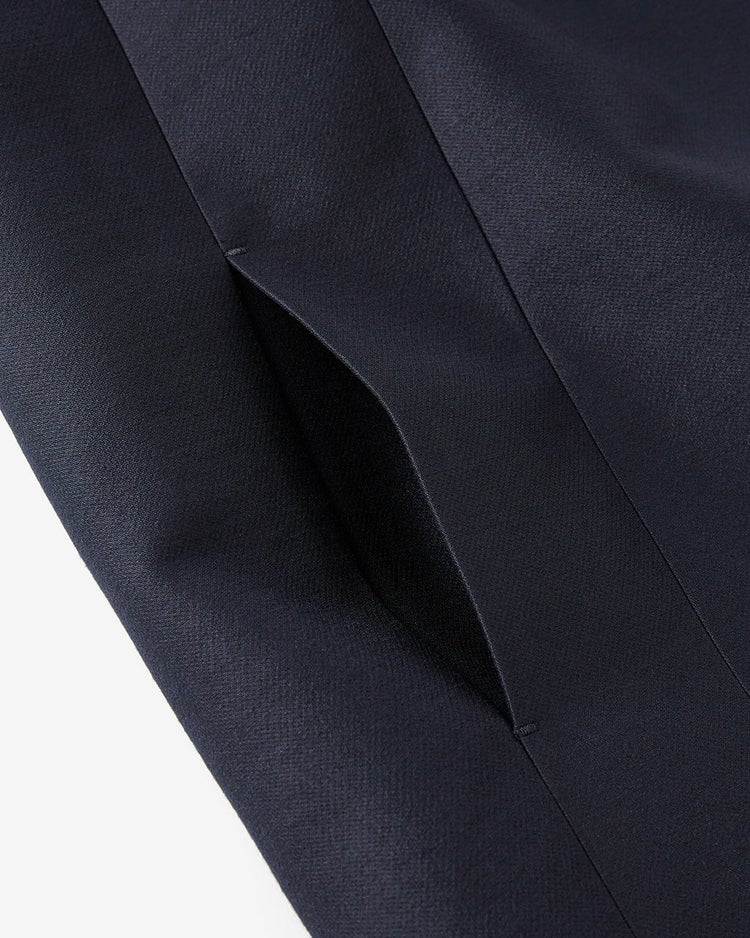 シルキーダブルフェイス・コクーンジレ 詳細画像 ネイビー 8