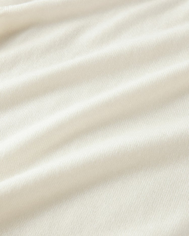 ドレープウール・深Vネックセーター 詳細画像 ホワイト 9