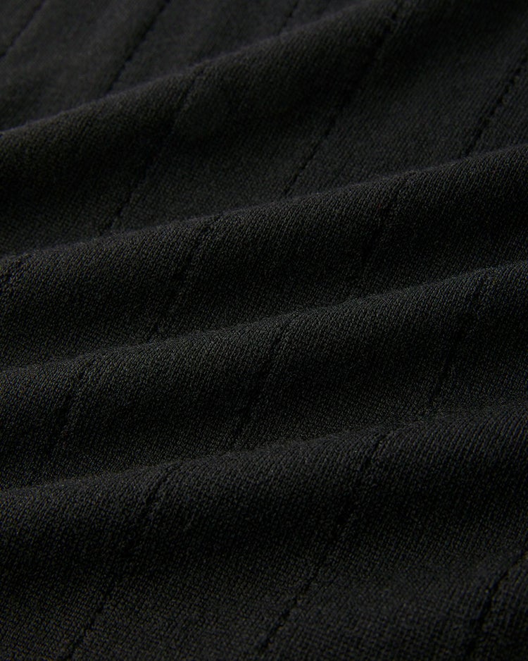 ハイゲージニット・透かし編みトップス 詳細画像 ブラック 9