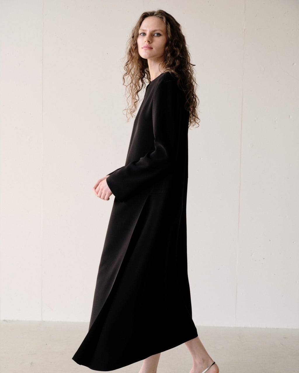 ストレッチWクロス・Aラインワンピース/DoCLASSE