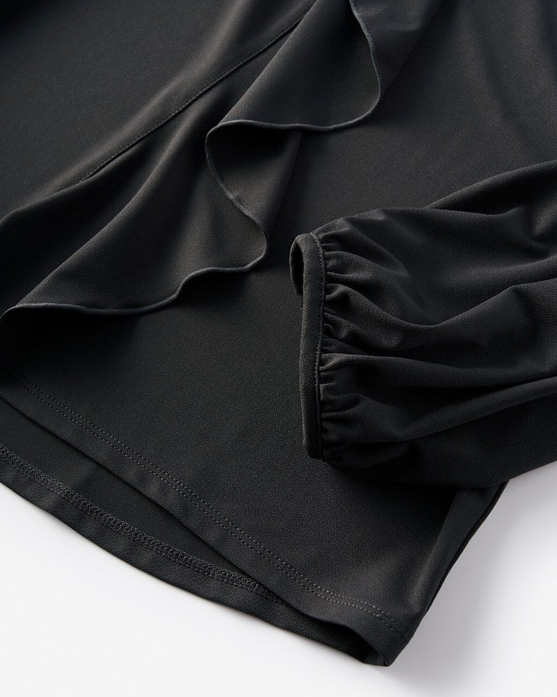 カットジョーゼット フリルブラウス 40代50代からのレディース メンズファッション通販 Doclasse ドゥクラッセ