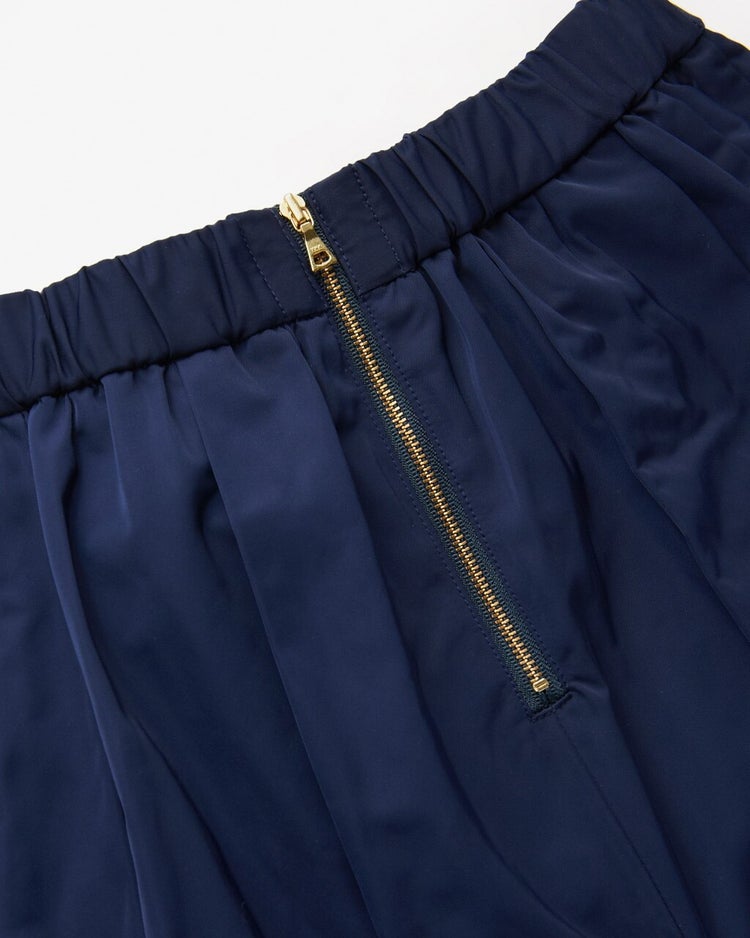 シャイニータフタ・ギャザースカート 詳細画像 ネイビー 3