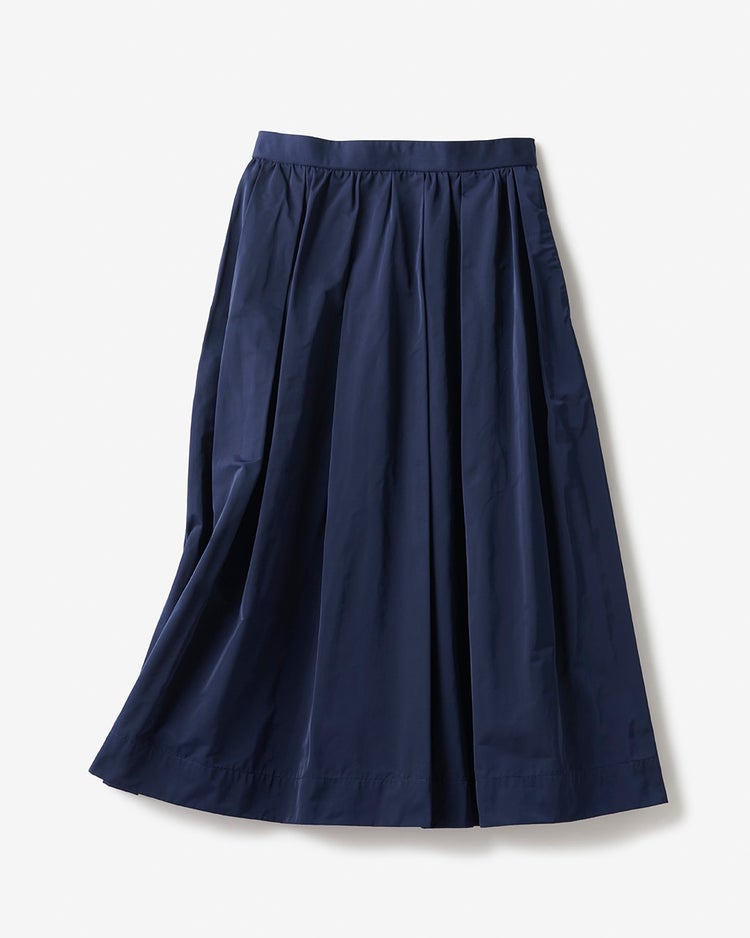 シャイニータフタ・ギャザースカート 詳細画像 ネイビー 5