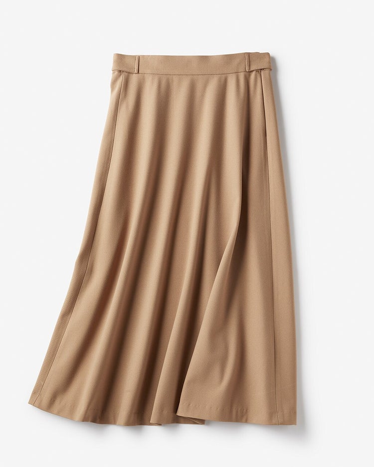 プレミアヒート・ミディフレアスカート 詳細画像 ベージュ 4