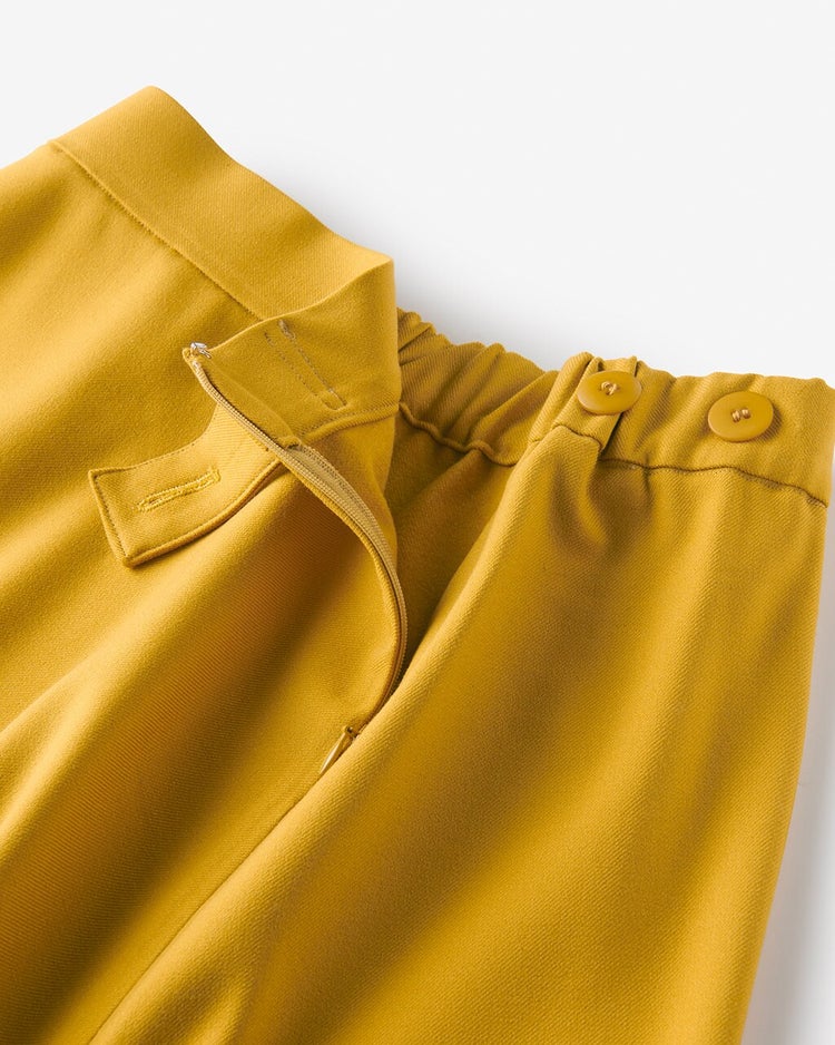 プレミアヒート・ミディフレアスカート 詳細画像 マスタード 3