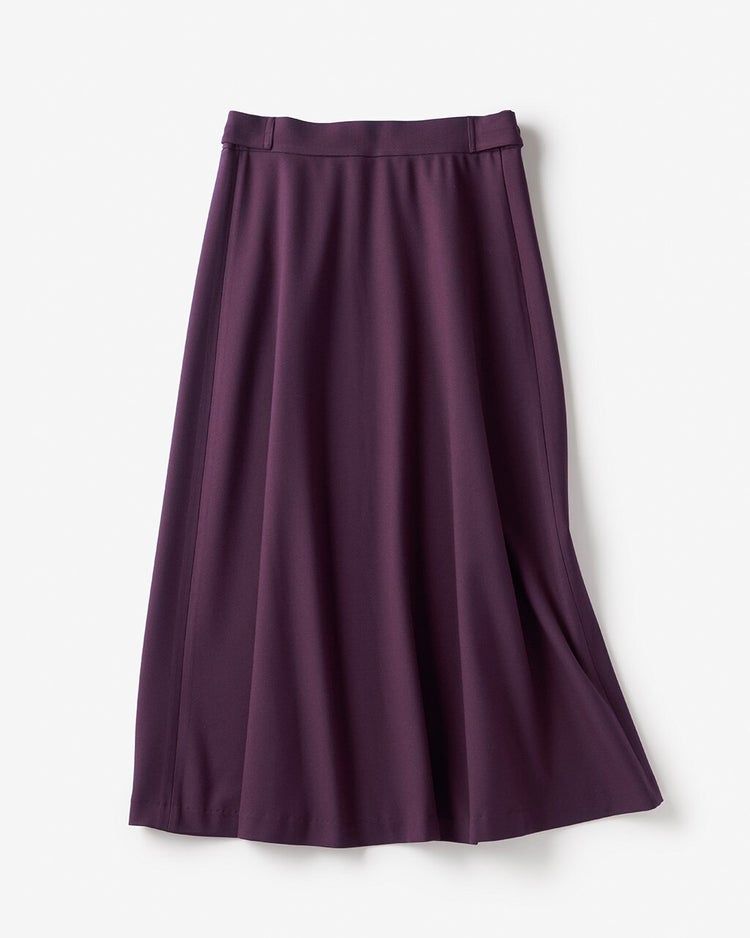 プレミアヒート・ミディフレアスカート 詳細画像 プラム 4