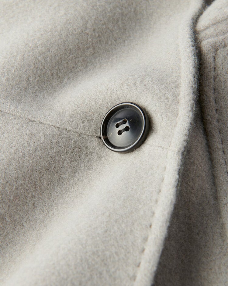 ダブルフェイスウール・ステンカラーコート 詳細画像 ライトグレー 6